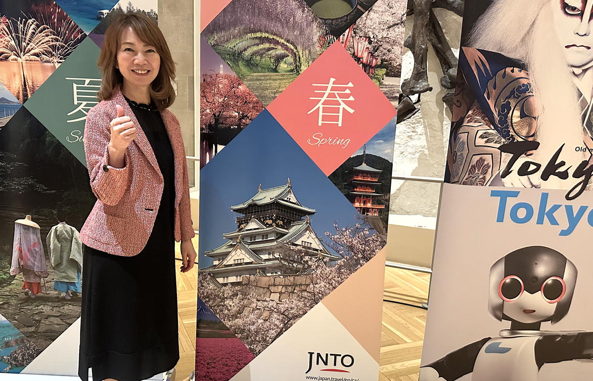 Yuka Suzuki, executive director of the Japanese National Tourism Office of Toronto. (Pax Global Media)