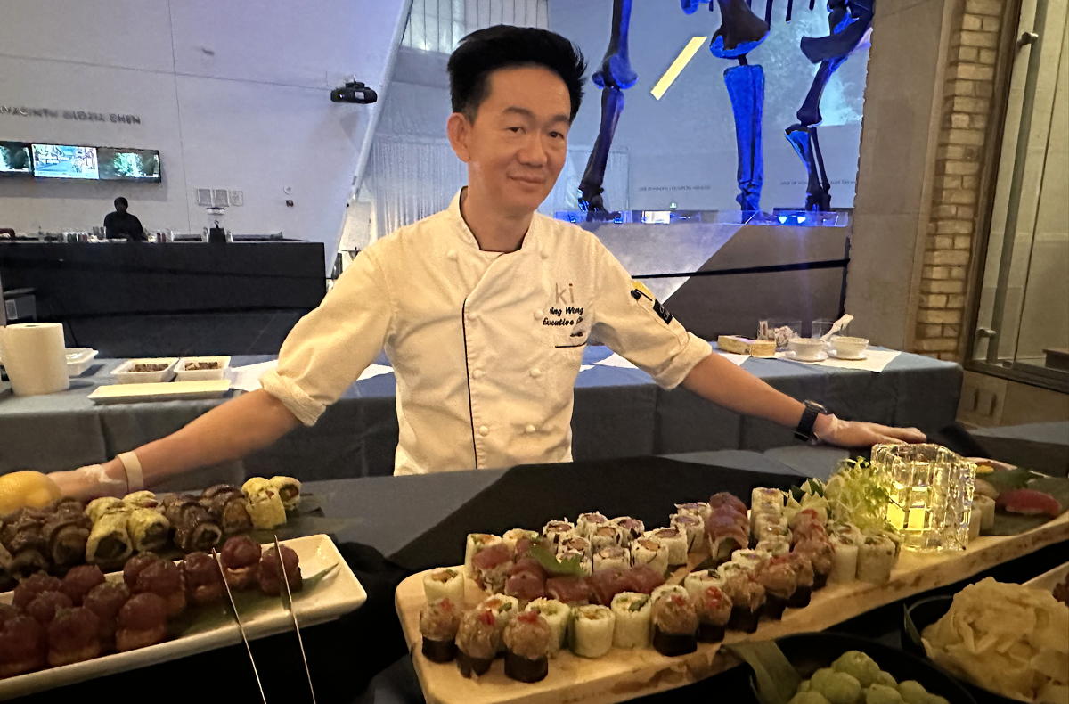 Ki Restaurant brought their authentic Japanese cuisine to the event. (Pax Global Media)