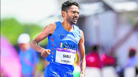 India’s 3000m steeplechaser Avinash Sable. (AP)