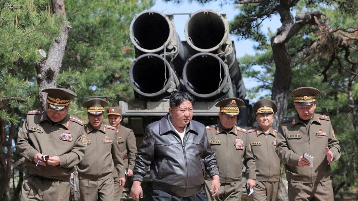 North Korea fired multiple rounds with rocket launches in Yellow Sea after South Korea holds air drills with US, Japan menu