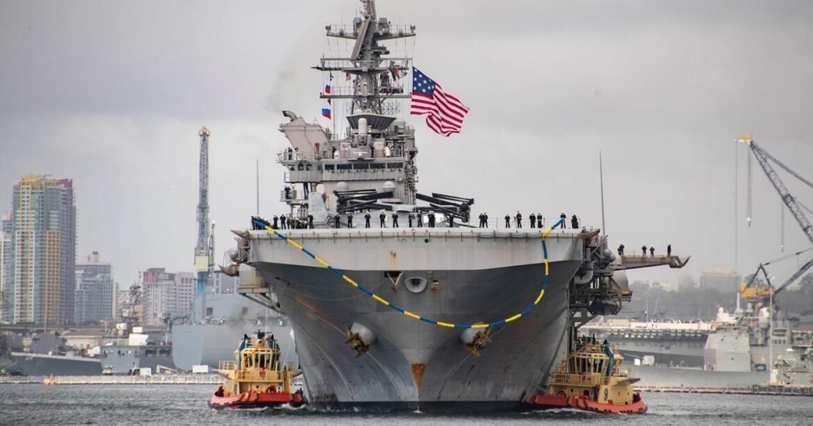 USS Tripoli arrives in Japan for new Indo-Pacific duties