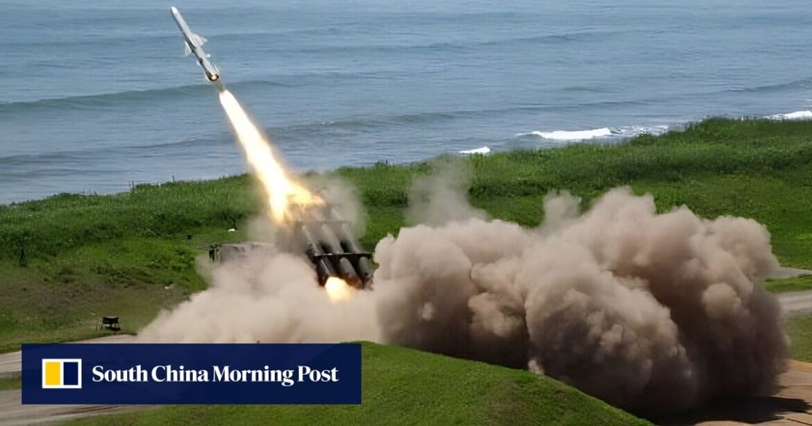Japan test-fires missile from home soil for first time amid military build-up