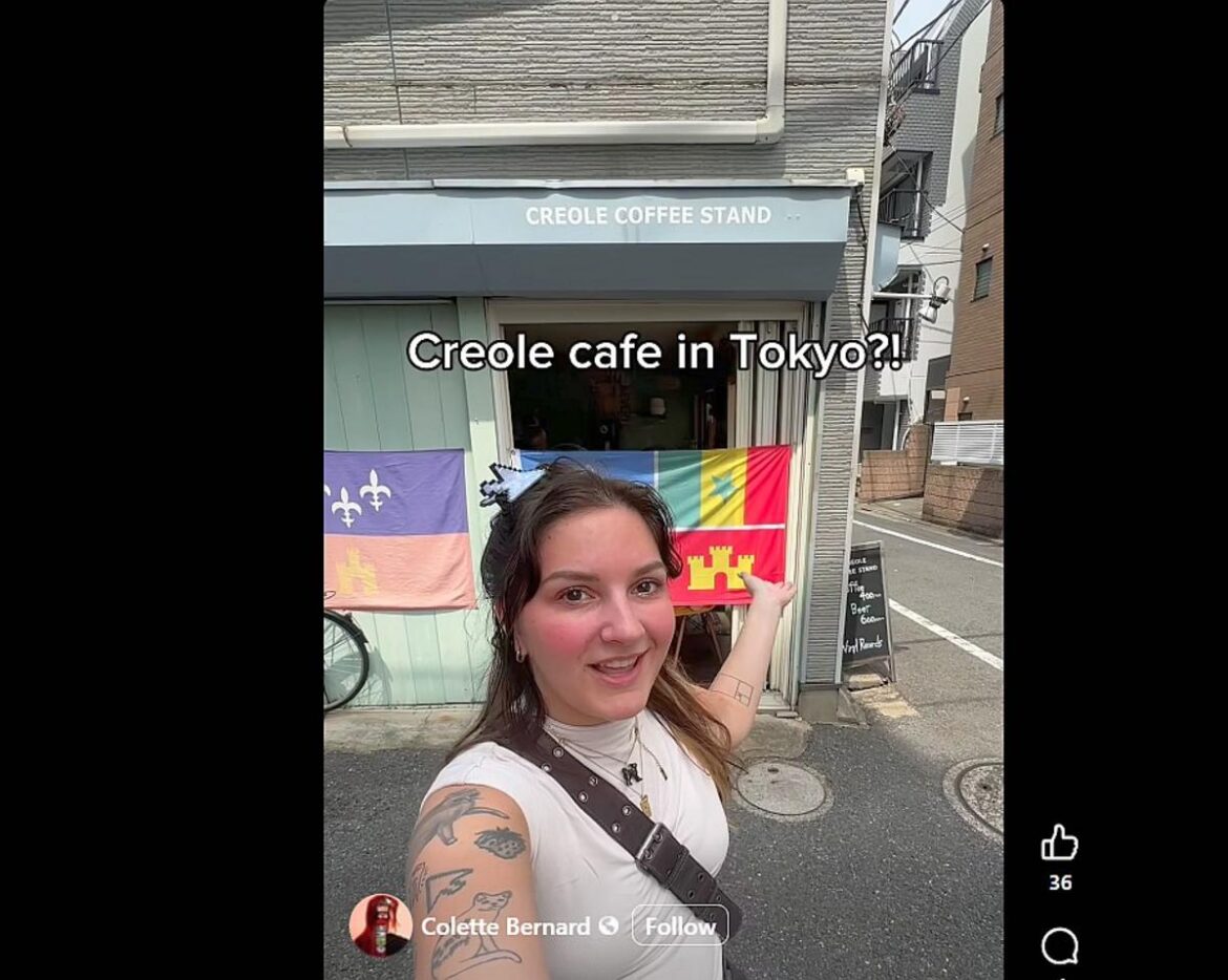 Louisiana Woman Shocked to Find 'Creole Cafe' in Tokyo, Japan
