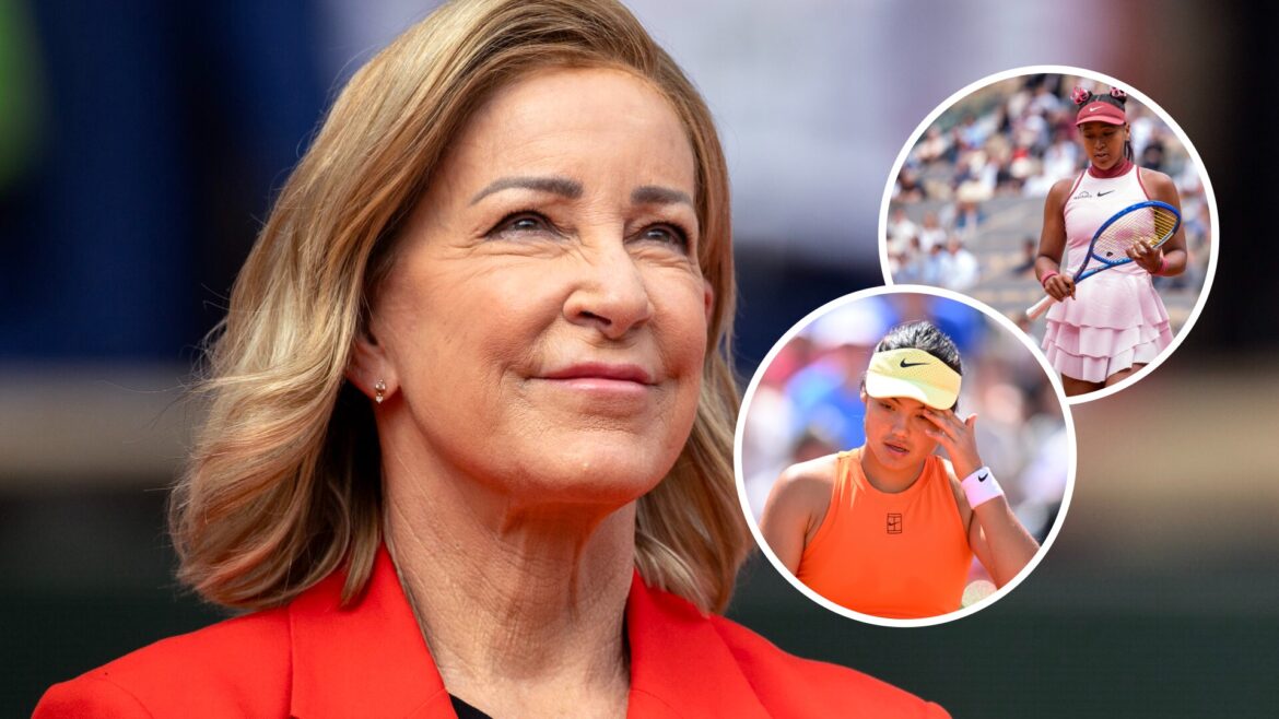 Chris Evert explains the problem that both Emma Raducanu and Naomi Osaka are both suffering from after French Open exits