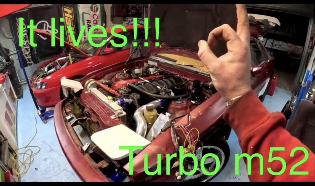 BMW Swapped Supra First Start!!