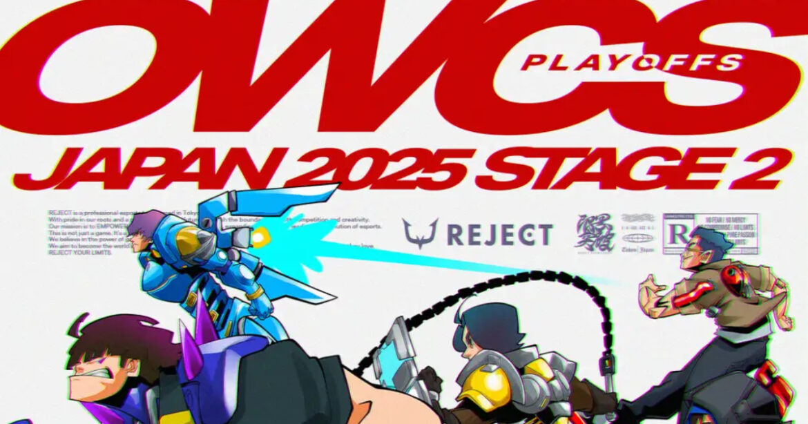 REJECT Heads to a Major Showdown for the World! “OWCS JAPAN 2025 Stage 2 Playoffs” to Be Held in Tokyo on June 17 REJECT Heads to a Major Showdown for the World! "OWCS JAPAN 2025 Stage 2 Playoffs" to Be Held in Tokyo on June 17