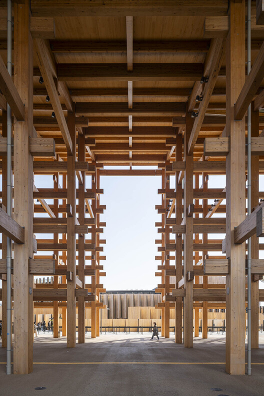 The World’s Largest Wooden Architectural Structure: Explore Sou Fujimoto’s Grand Ring at Expo 2025 Osaka Through the Lens of Stephane Aboudaram - Image 20 of 26