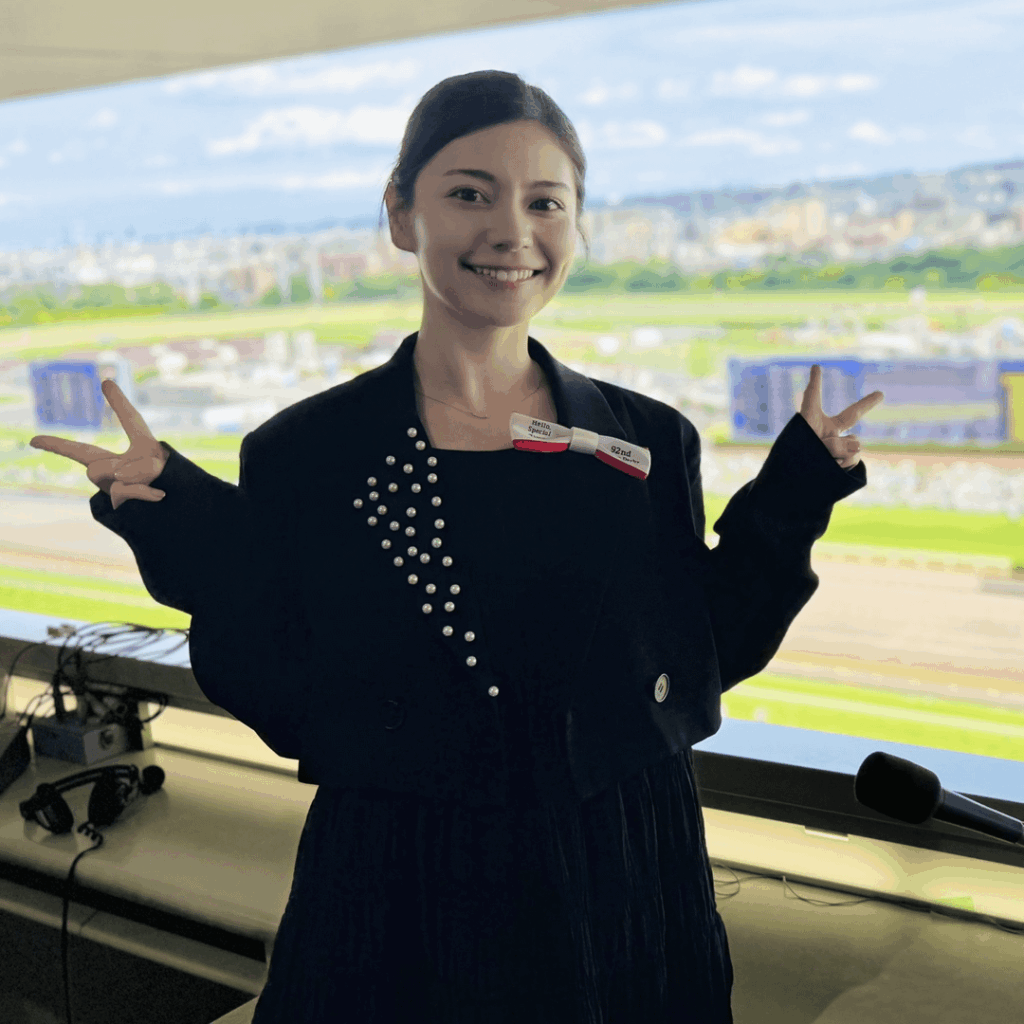 Lynn Spent Her Birthday at the Japan Derby