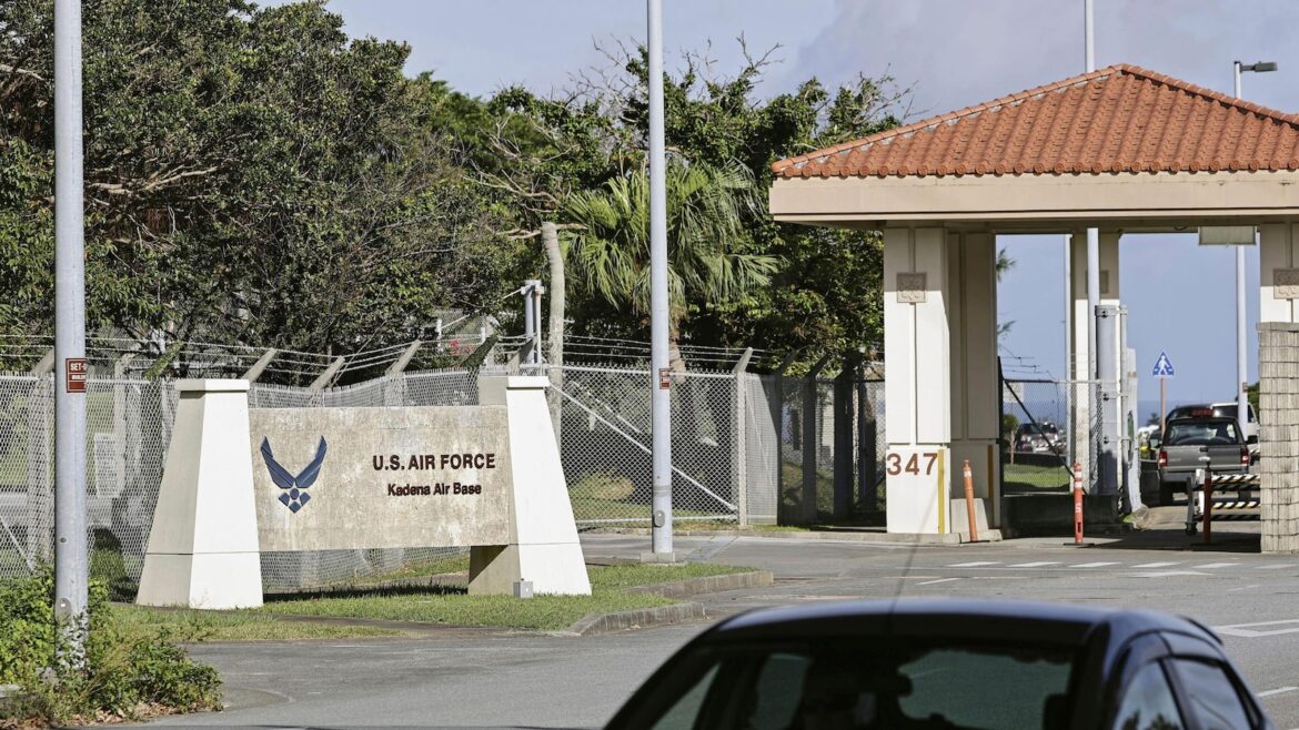 Explosion at a US air base in southern Japan injures 4 Japanese soldiers