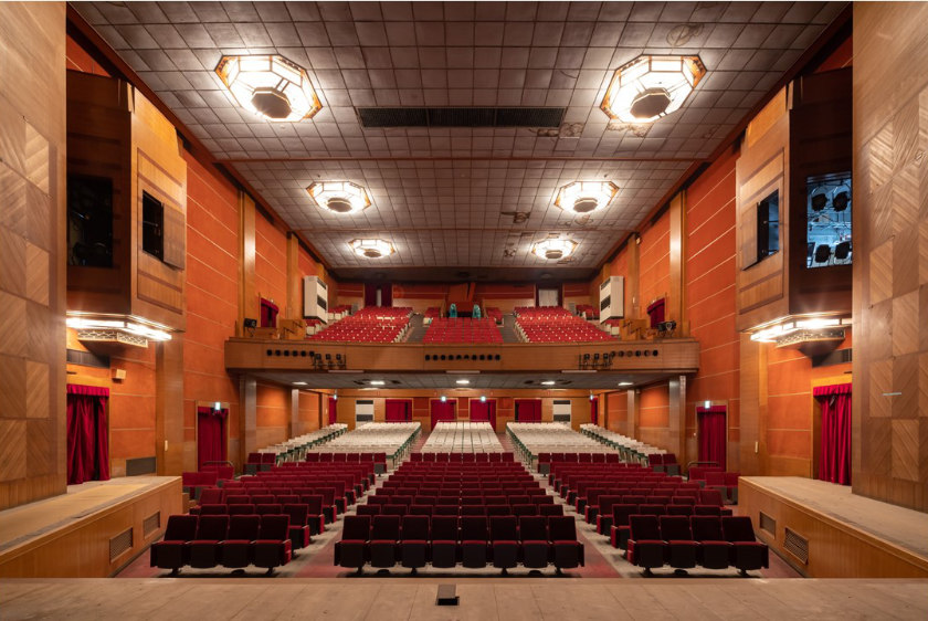 Artist's impression of Imperial Hotel, Kyoto auditorium
