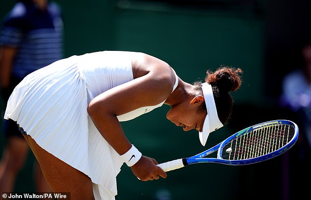 Osaka felt she could have a deep run but her exit left her on the brink of tears on Friday