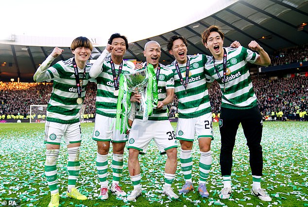 Celtic were ahead of the curve on the rise of Japanese talent, signing Kyogo, Reo Hatate, Daizen Maeda, Iwata and Yuki Kobayashi through Ange Postecoglou's links to Japan