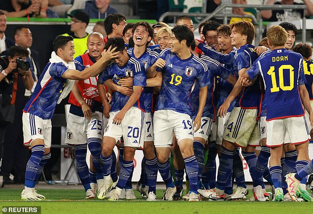 Japan thumped Germany 4-1 in Wolfsburg in September 2023, the Germans' heaviest home defeat since England's famous 5-1 win in 2001