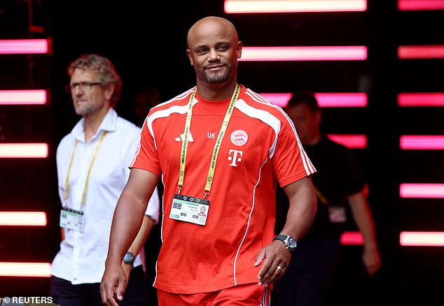 Bayern, managed by Vincent Kompany, held long-term interest in Colombian ace Diaz