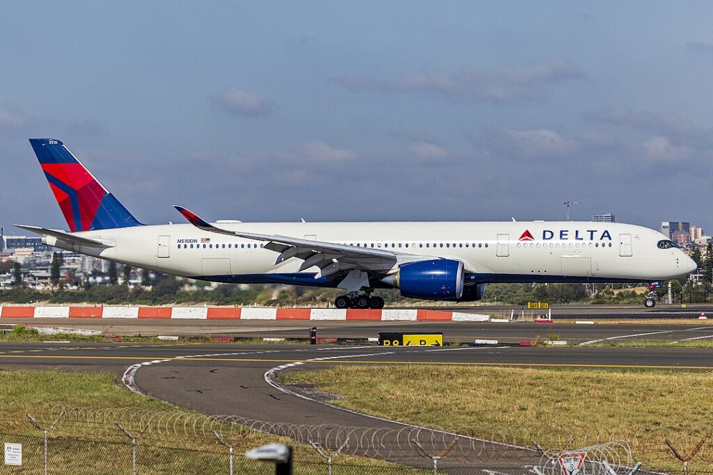 Delta Air Lines A350 Pilots Abort Take-off at Tokyo Haneda