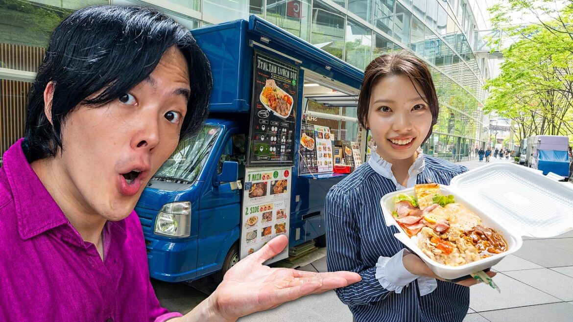 Japan's Food Truck Park is AMAZING!