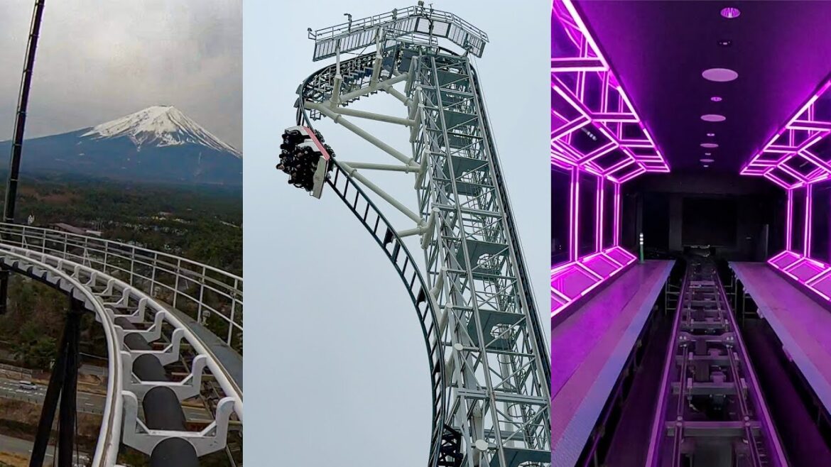 Every Roller Coaster at Fuji-Q Highland in Japan! Front Seat POV! Every Roller Coaster at Fuji-Q Highland in Japan! Front Seat POV!