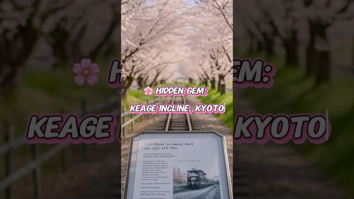 Secret Cherry Blossom Tunnel in Kyoto ๐ธ | Keage Incline Hidden Gem! #japan #travel #yessahtravels Secret Cherry Blossom Tunnel in Kyoto ๐ธ | Keage Incline Hidden Gem! #japan #travel #yessahtravels