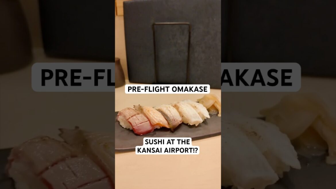 Last Day in Japan, Airport Sushi at Kansai Airport?! (Company Trip Edition)