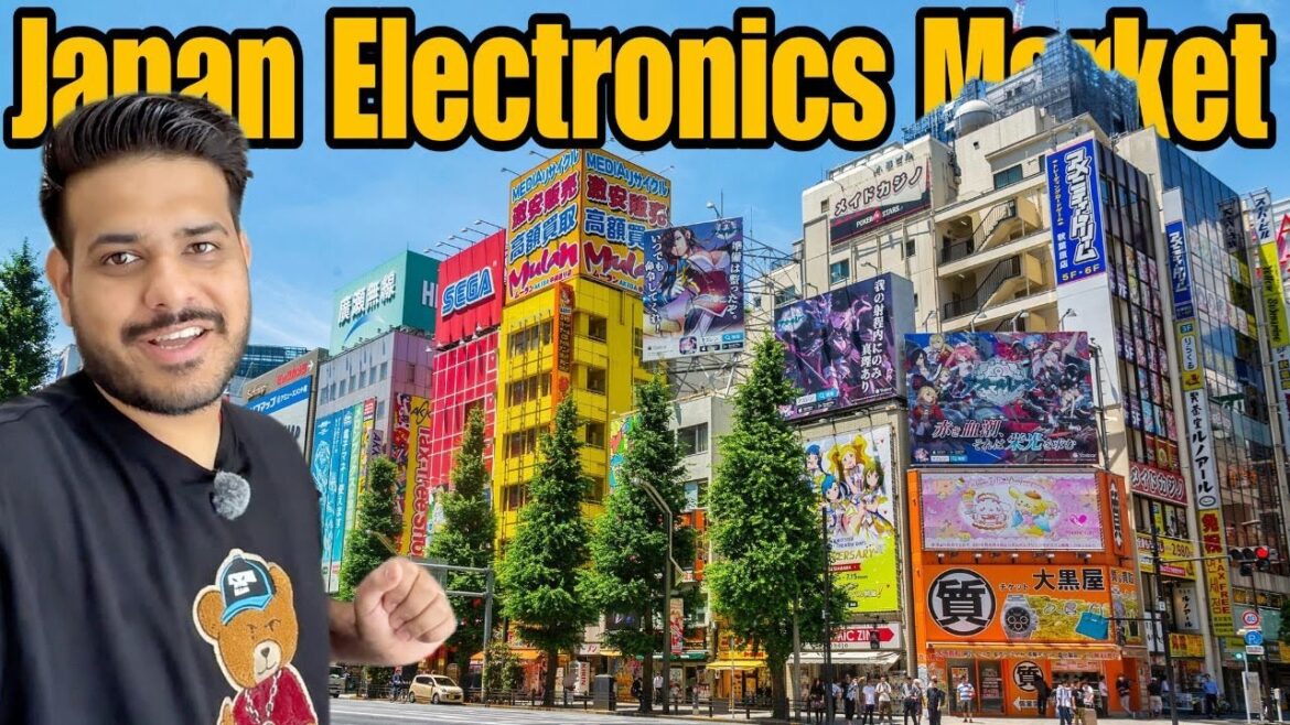Japan's Biggest Electronics & Anime Market 😍 |India To Japan Road Trip| #EP-13