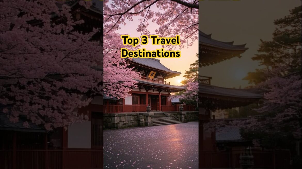 Top 3 Travel Destinations #travel #toptraveldestinations #vacation