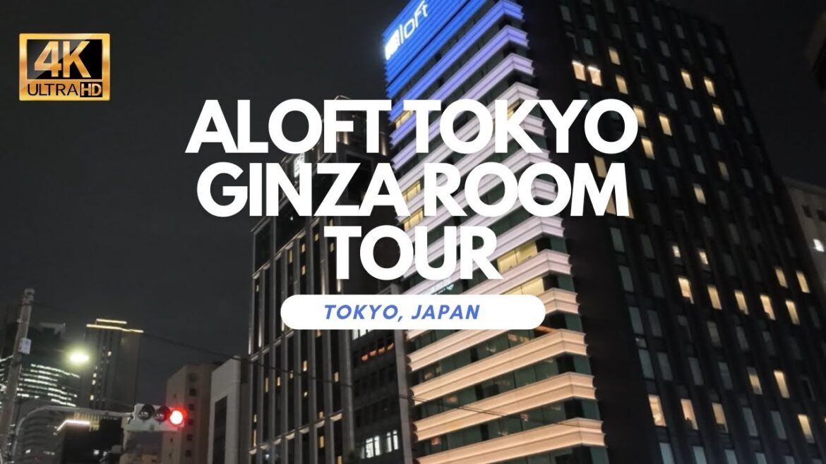 Aloft Tokyo Ginza by Marriott Hotel Room Tour! #japan 4k HDR Aloft Tokyo Ginza by Marriott Hotel Room Tour! #japan 4k HDR