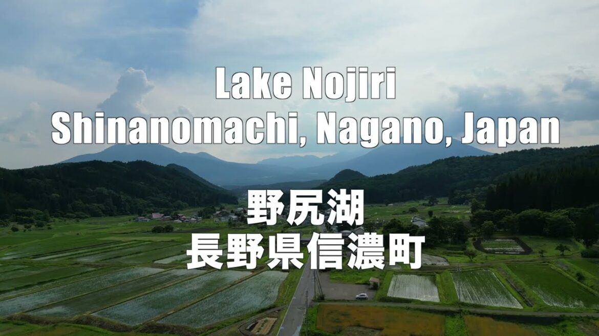 Aerial Views of Nojiri Lake & Surrounding Rice Paddies | Nagano, Japan π―π΅πΎ Aerial Views of Nojiri Lake & Surrounding Rice Paddies | Nagano, Japan π―π΅πΎ