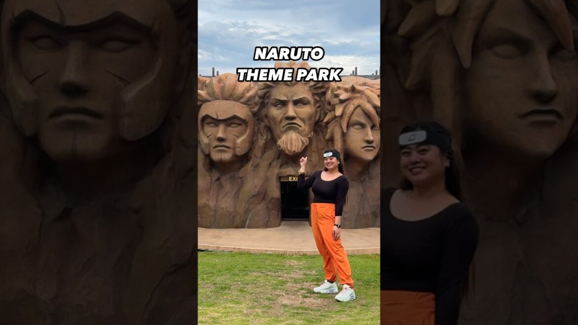 NARUTO theme park in JAPAN π₯ NARUTO theme park in JAPAN π₯