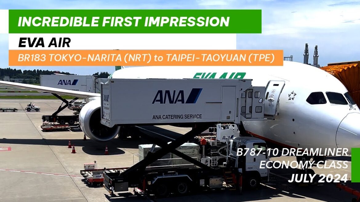 EVA AIR – Immaculate Economy class cabin! | BR183 Tokyo – Taipei | Economy Class | Trip Report EVA AIR - Immaculate Economy class cabin! | BR183 Tokyo - Taipei | Economy Class | Trip Report