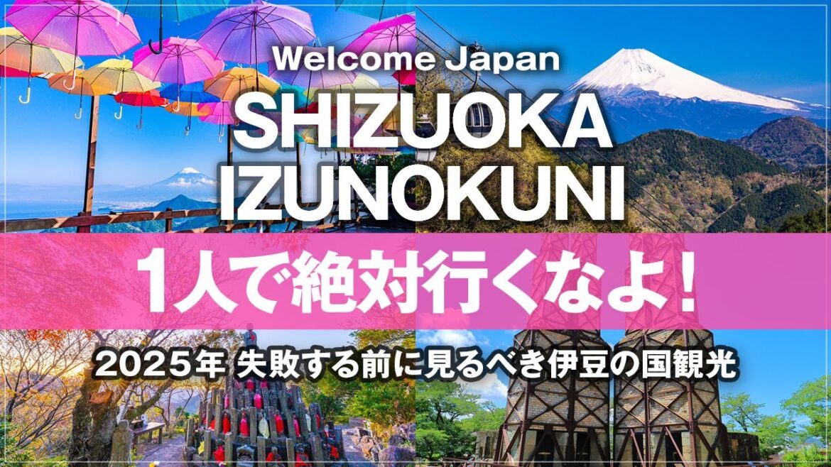 【静岡県 伊豆の国市 観光 2025年最新版】静岡に100回以上来てる男が案内する静岡旅行！ここだけ行けば間違いない  伊豆パノラマパーク 韮山反射炉 碧テラス 伊豆長岡温泉 shizuoka