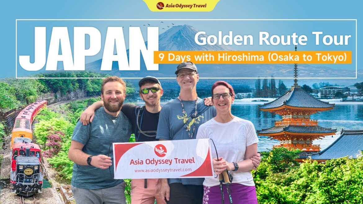 Japan Golden Route Tour: 9 Days from Osaka to Tokyo (Including Hiroshima)