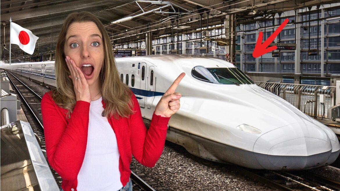 We Tried Japan’s Famous Train With No Reserved Seats! (Shinkansen Bullet Train)