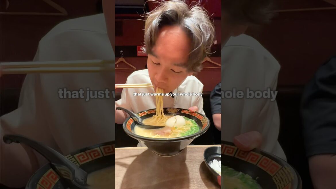 pov: Your first ramen in japan #japantravel