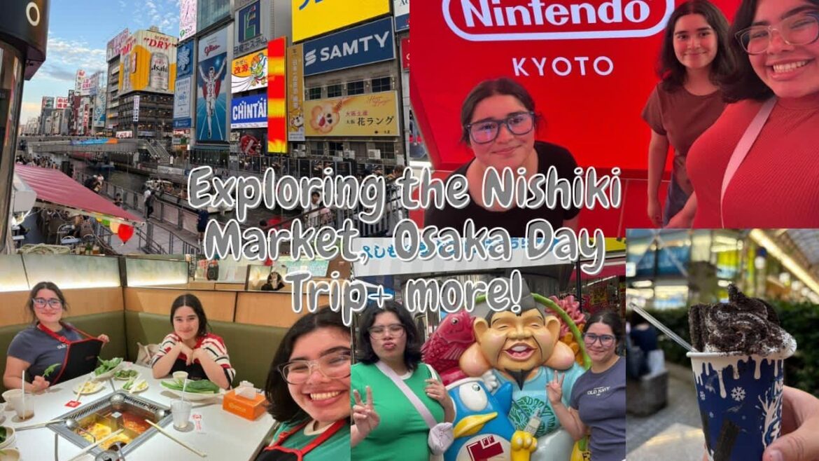 Exploring the Nishiki Market, Osaka Day Trip + more! Exploring the Nishiki Market, Osaka Day Trip + more!