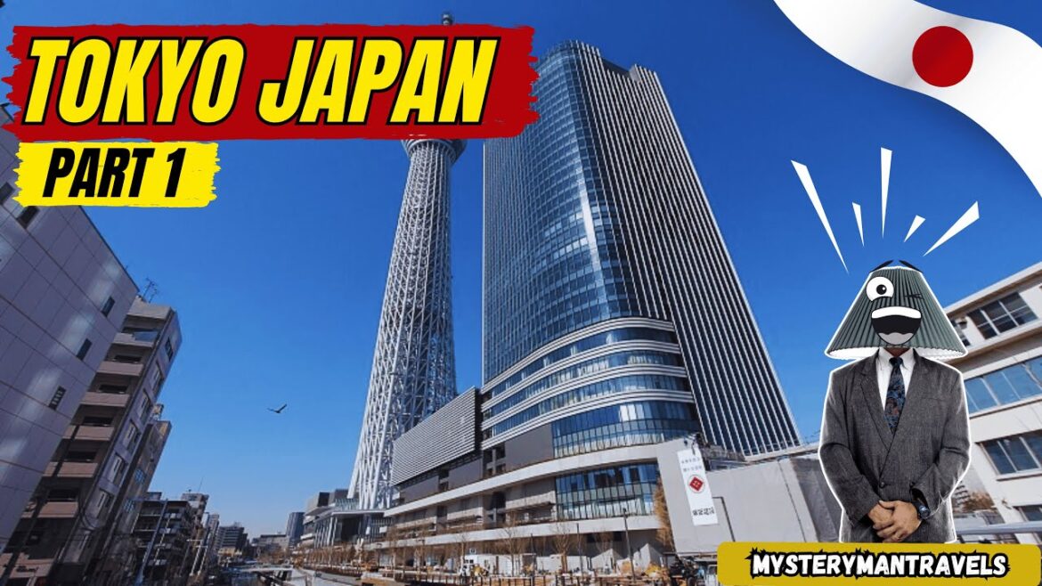 Exploring Tokyo Japan on Foot: Ultimate Walking Tour )Part 1) (4K)