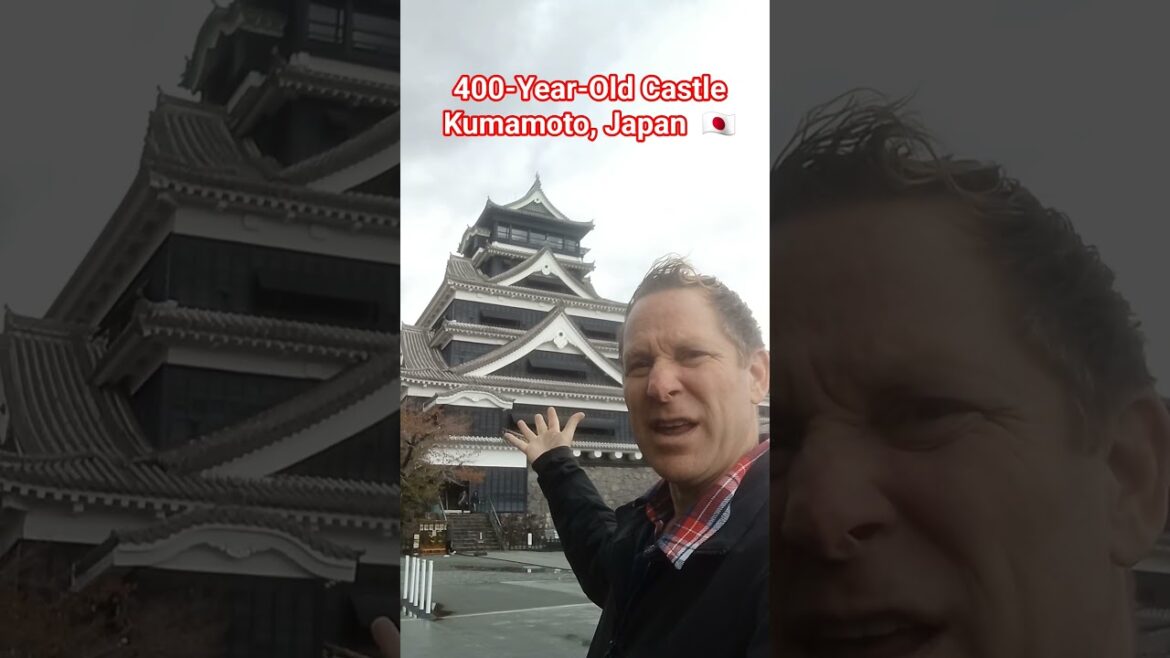 🇯🇵 17th CENTURY CASTLE  Kumamoto, Japan #kumamoto #japanesecastle #japantravel #japantourism #castle