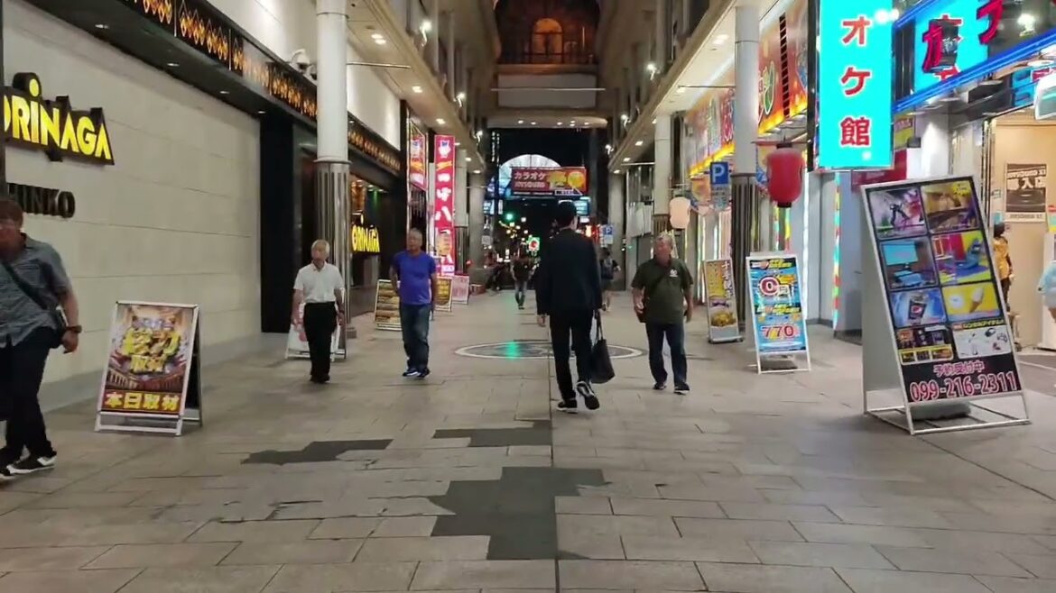 Kagoshima After Dark: Exploring Japan