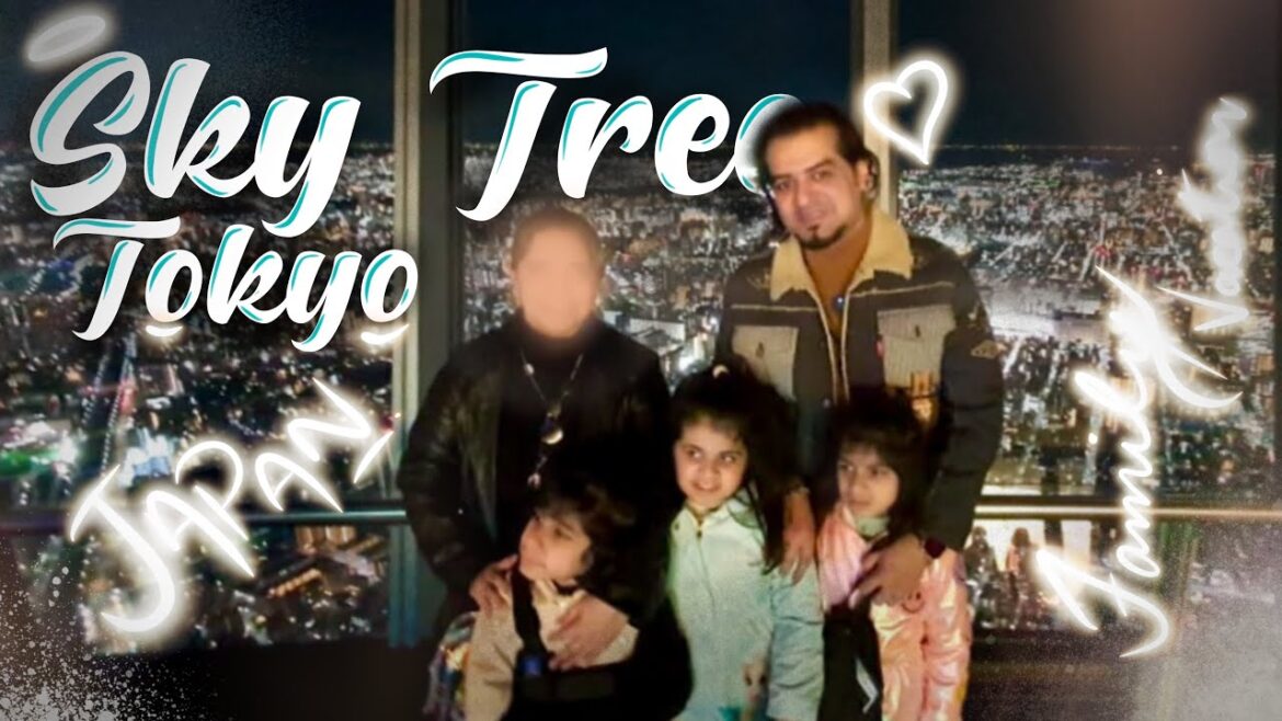 451.2m in the air, Tokyo sky tree tour with Family | Japan vacation