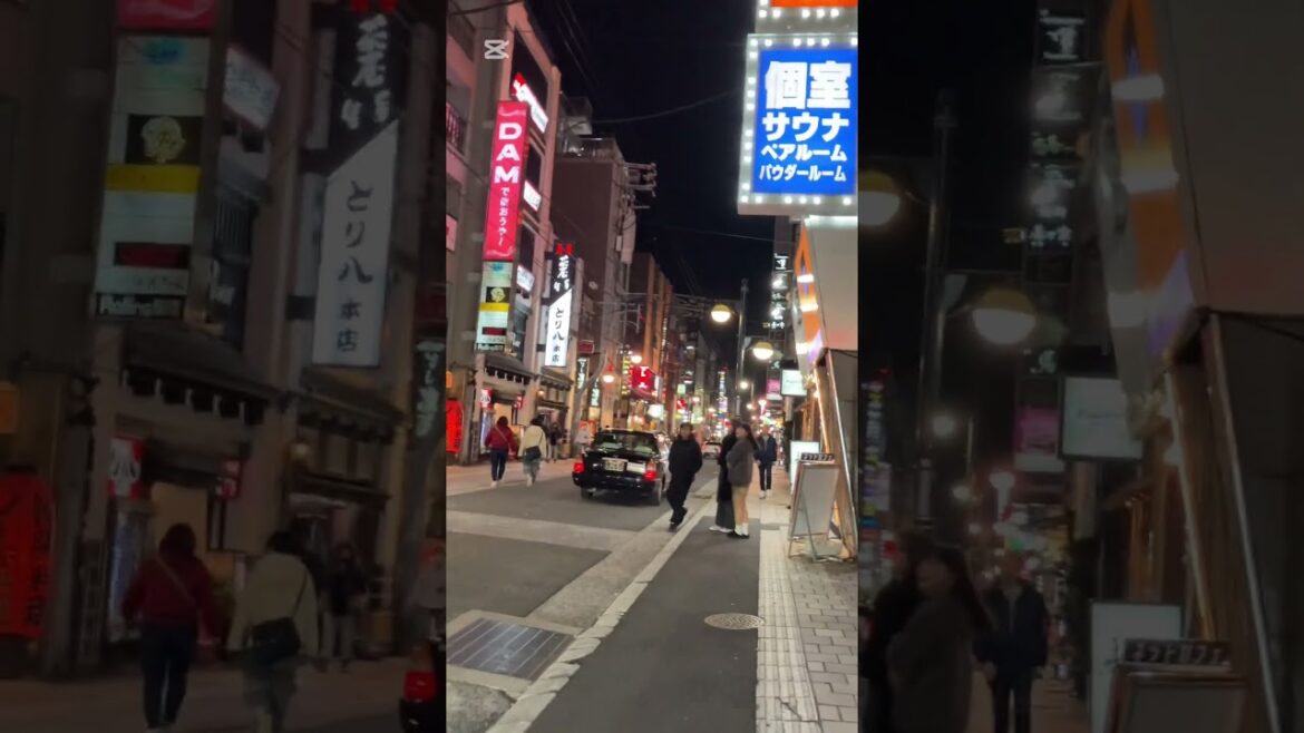 #広島 Night Street View #japan #travel