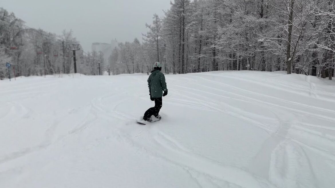 vl 4. The Best Snowboarding of My Life, in Niseko Japan.