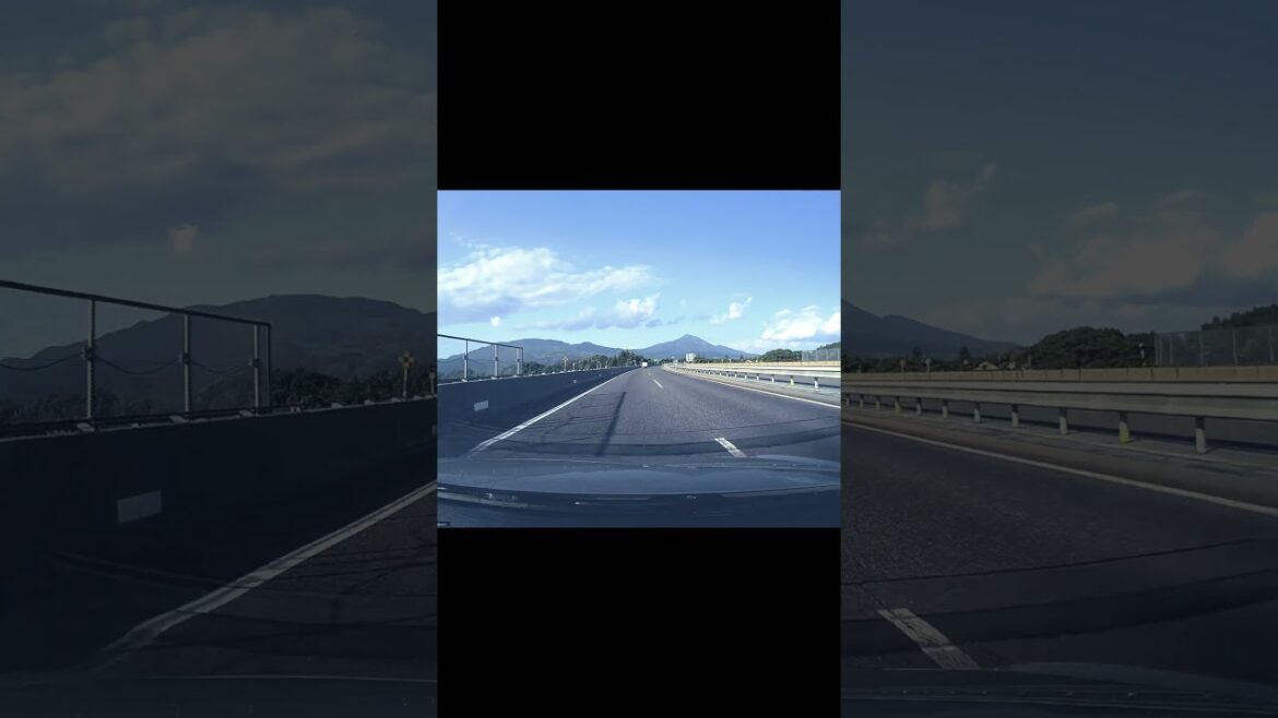 Driving in JAPAN Niigata/Fukushima