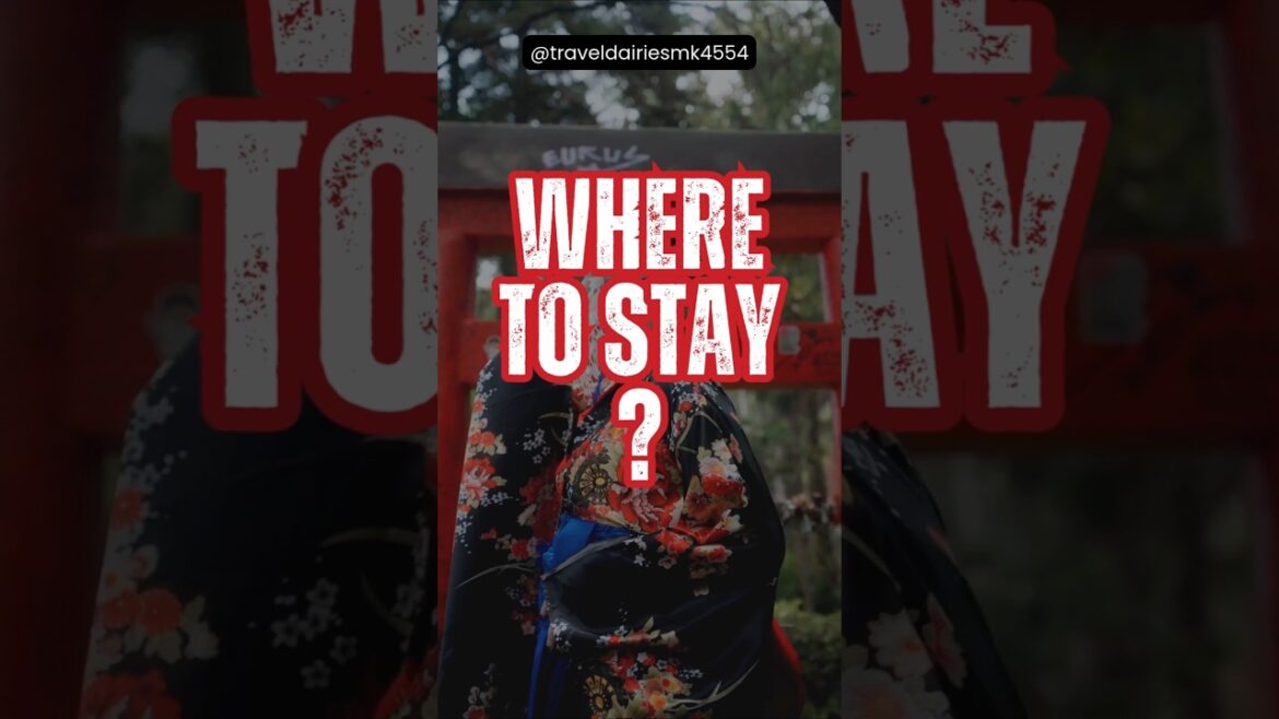 WHERE TO STAY? Why You Should Stay in a Ryokan in Japan 🇯🇵✨  #shorts