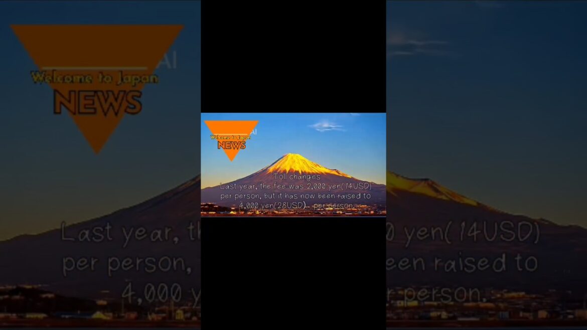 【NEWS】New rules for climbing Mount Fuji in Japan    since 2025.7.1 【NEWS】New rules for climbing Mount Fuji in Japan    since 2025.7.1