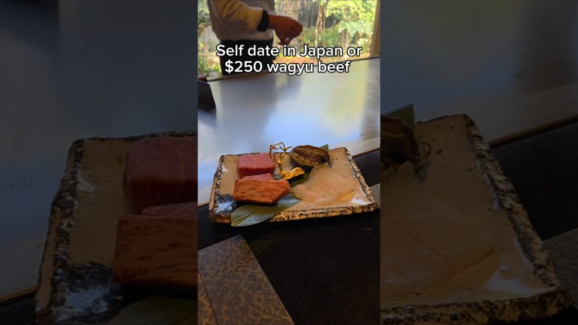 $250 wagyu beef lunch in Japan