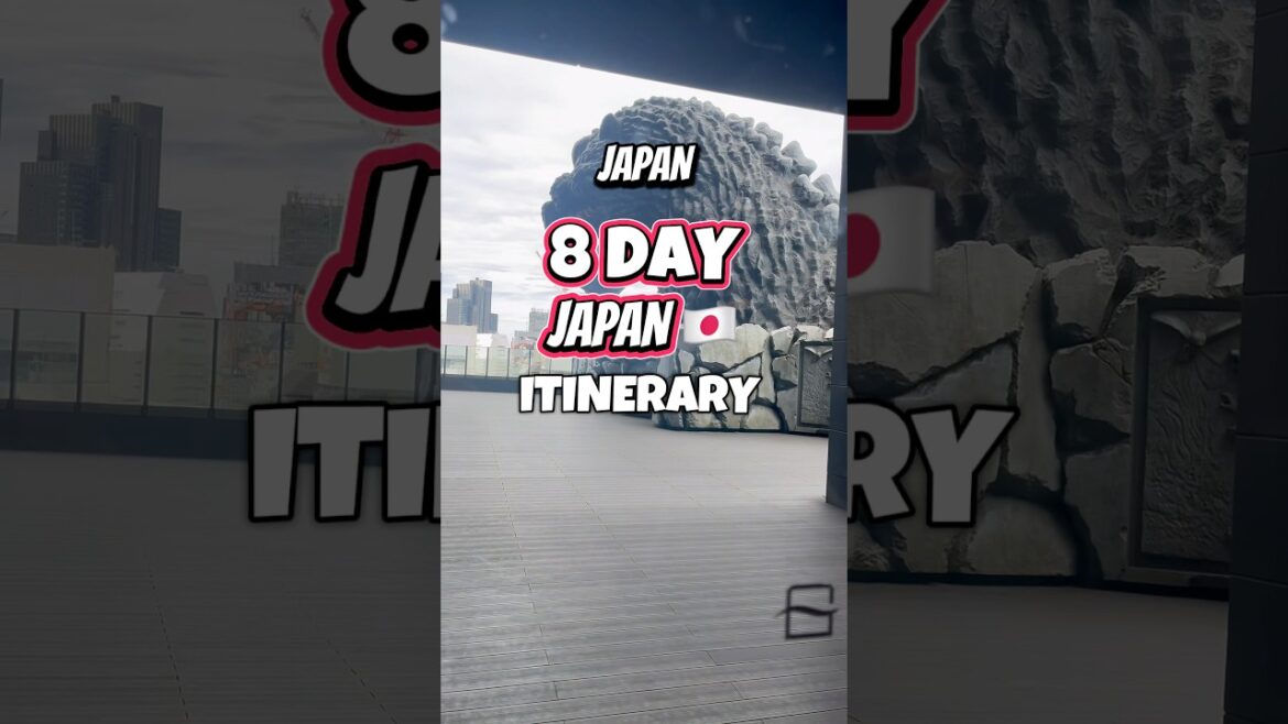 8-Day Japan Itinerary: Tokyo, Kyoto, Osaka, & Nara Highlights! 🇯🇵✨