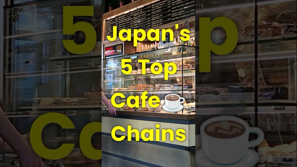 Japan's 5 Top Cafe Chains #japan #travel #cafe #japanesefood #japanlife #japanquality #traveljapan