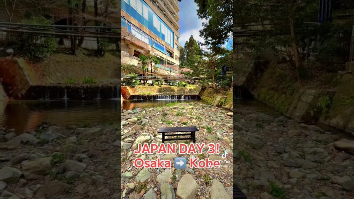 The #hotspring bath in Arima Onsen is a must try! JAPAN DAY 3 Osaka➡️Kobe. #japan #kobe #wagyu #trip