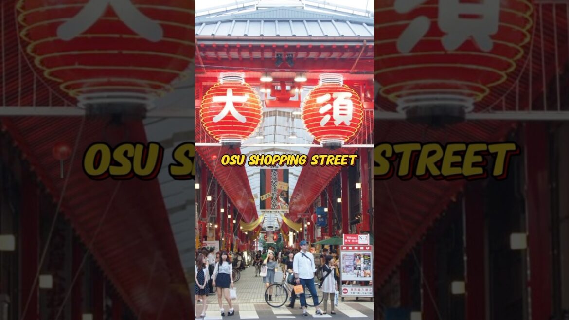 You Won’t Believe This Street Exists in Japan 🤯 | Osu Nagoya #japan