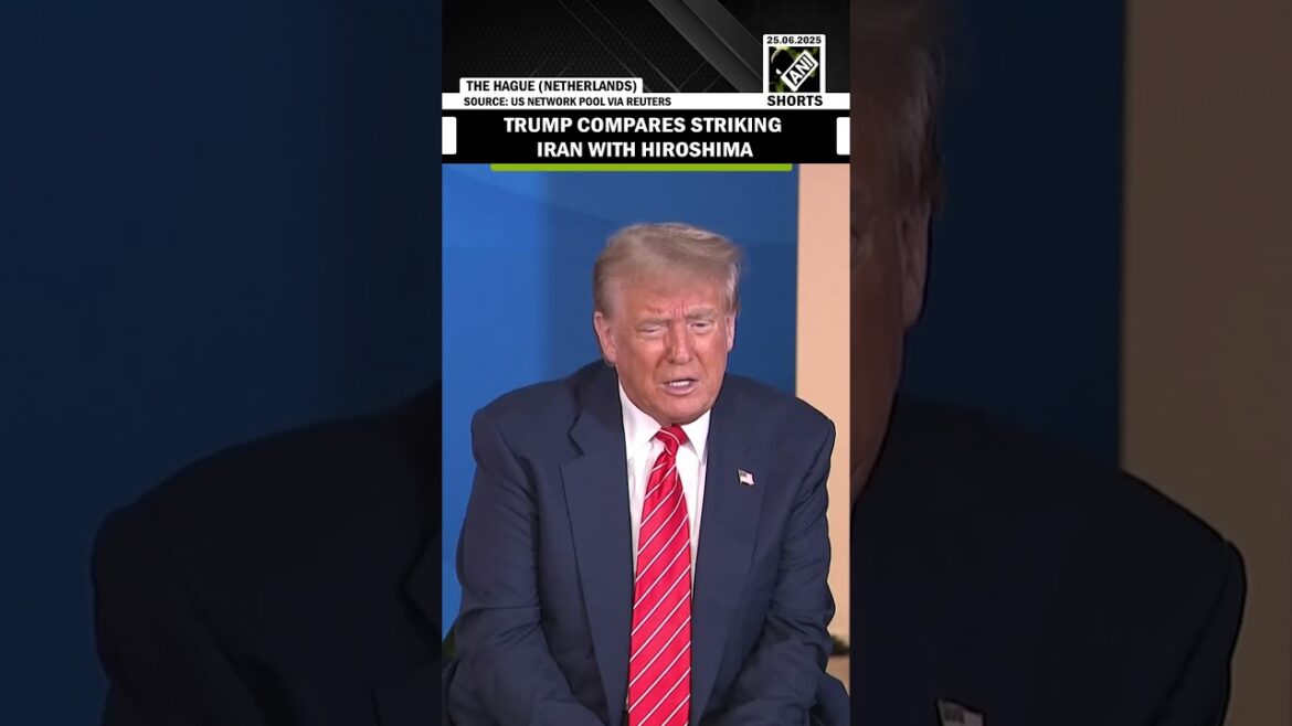 ‘Like Hiroshima and Nagasaki…’, Trump’s big statement after striking three Iranian Nuclear sites