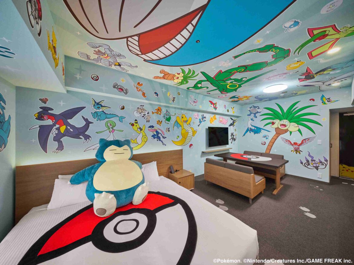 The popular Pokémon rooms in Osaka and Kyoto reopen with fun new designs The popular Pokémon rooms in Osaka and Kyoto reopen with fun new designs